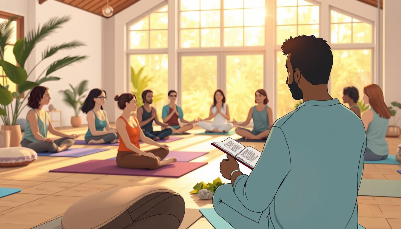 A serene reading and reflection space